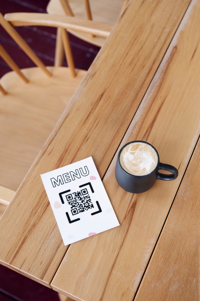 Digital menu NFC and QR solution
